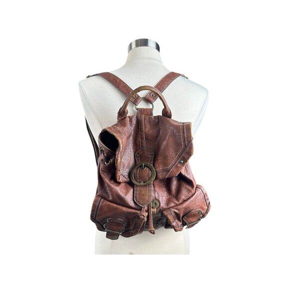 Nine West Backpack Vintage Americana brown travel peasant vintage western rugged main image 7